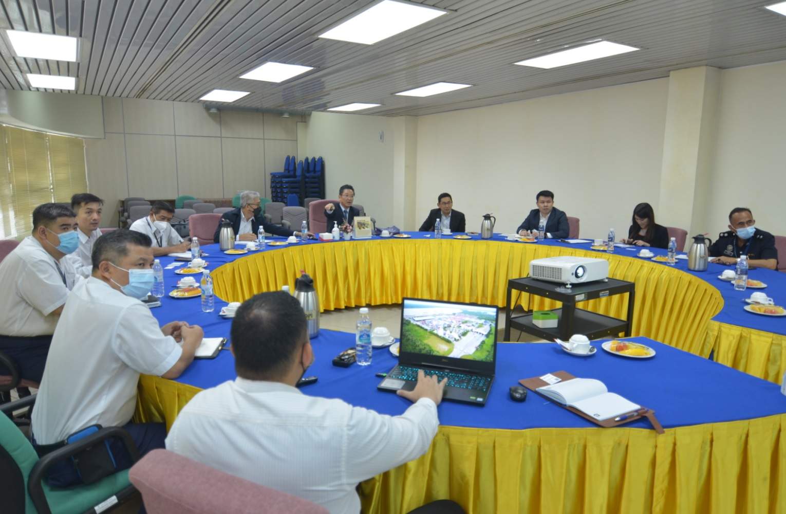 Visit by delegates from Singapore1